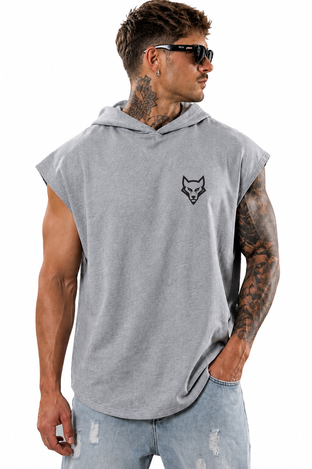 DÉBARDEUR OVERSIZE GYMWOLFFORCE – WOLF01