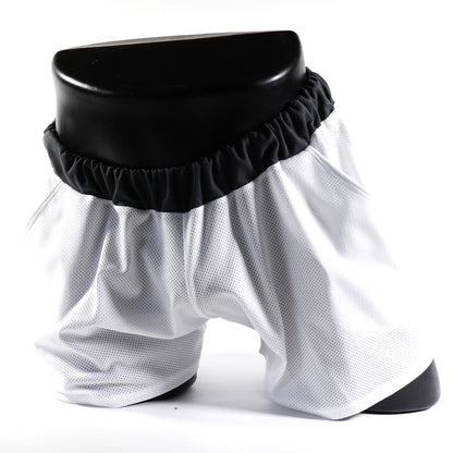 Mini - Short  -  Transparent – Noir - gris - blanc - jaune
Mini short de sport transparent noir avec design contrasté, créé par Omar Enrique Paris – mode masculine, vêtements sportifs et style audacieux.
Keywords: short sport homme, short transparent, mode masculine, Omar Enrique Paris