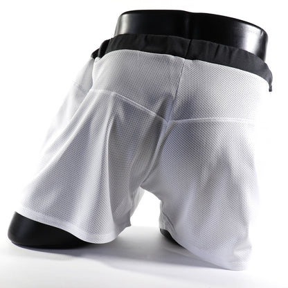 Mini - Short  -  Transparent – Noir - gris - blanc - jaune
Mini short de sport transparent noir avec design contrasté, créé par Omar Enrique Paris – mode masculine, vêtements sportifs et style audacieux.
Keywords: short sport homme, short transparent, mode masculine, Omar Enrique Paris