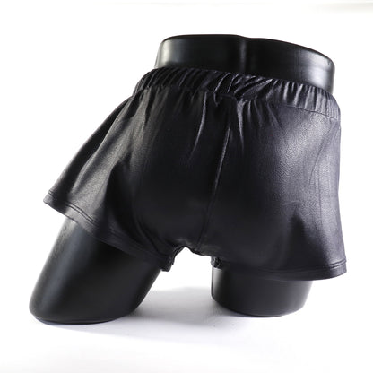 Mini - Short en Simili-Cuir Noir
Mini short en simili-cuir noir avec côtés ouverts, créé par Omar Enrique Paris – mode masculine audacieuse et vêtements sportifs fetish.
short simili cuir homme, short fetish, Omar Enrique Paris