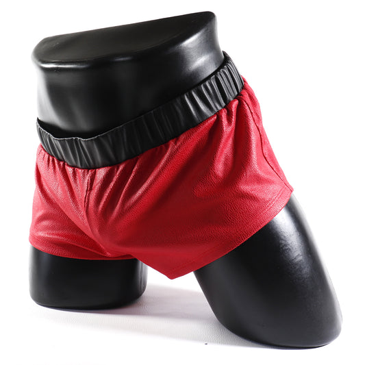 Mini - Short en Simili-Cuir Noir
Mini short en simili-cuir noir avec côtés ouverts, créé par Omar Enrique Paris – mode masculine audacieuse et vêtements sportifs fetish.
Keywords: short simili cuir homme, short fetish, Omar Enrique Paris