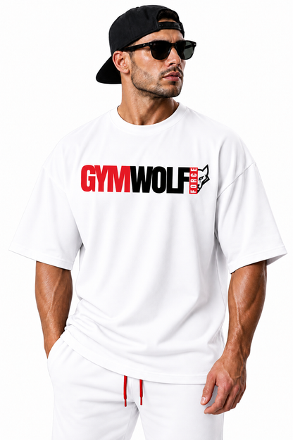 T-SHIRT OVERSIZE GYMWOLFFORCE