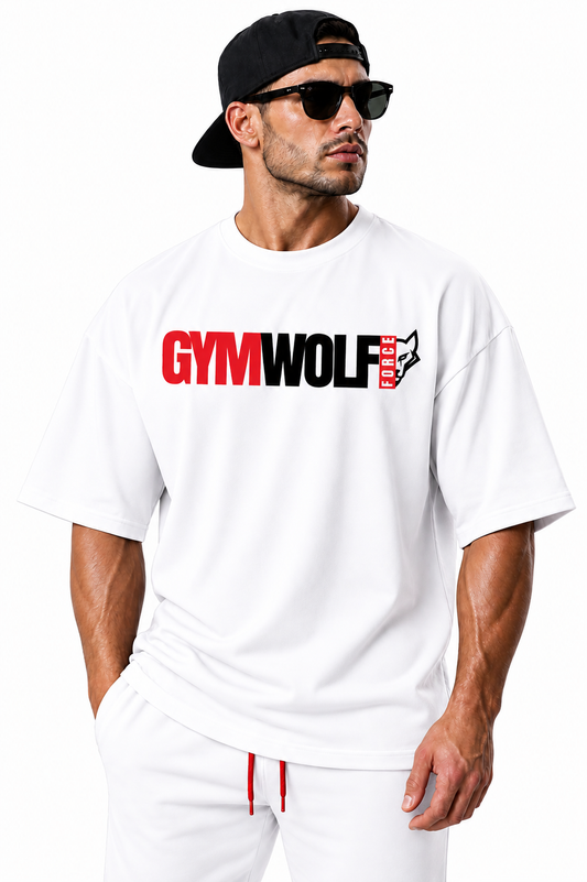 T-SHIRT OVERSIZE GYMWOLFFORCE