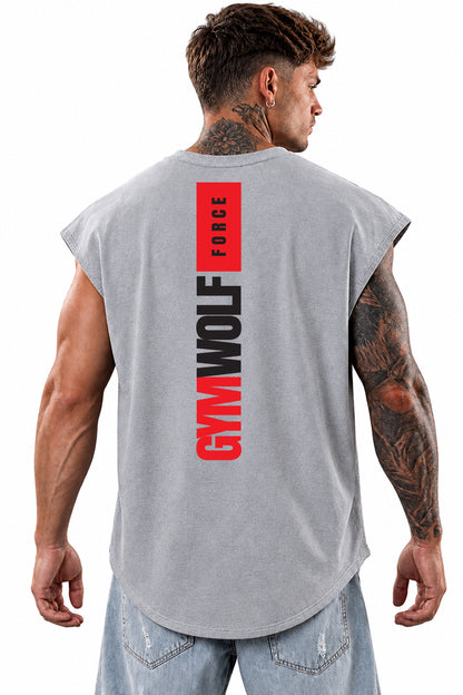 DÉBARDEUR OVERSIZE GYMWOLFFORCE  – WOLF02