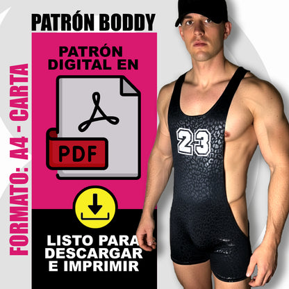 PATRON BODDY TALLA XXL – PDF Descargable