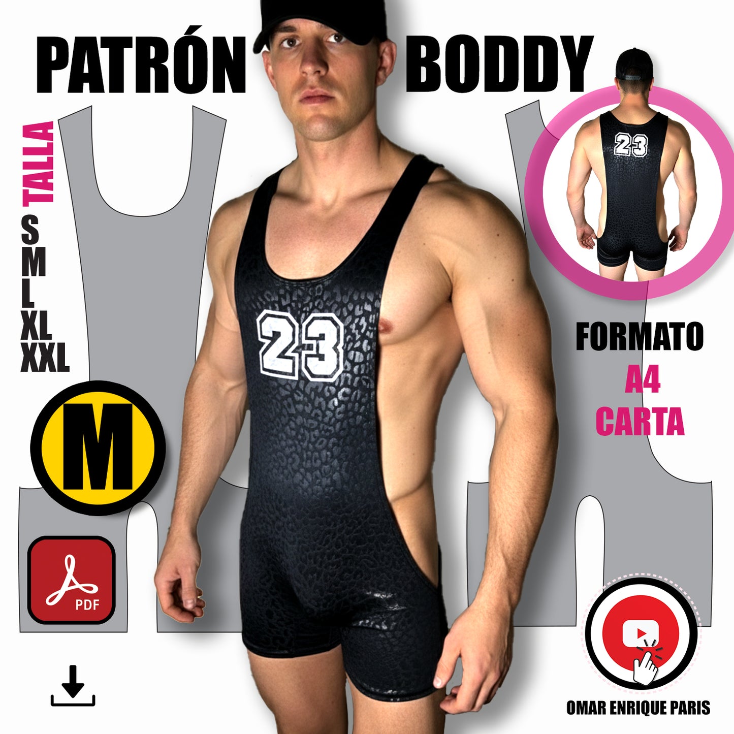 PATRON BODDY TALLA M – PDF Descargable