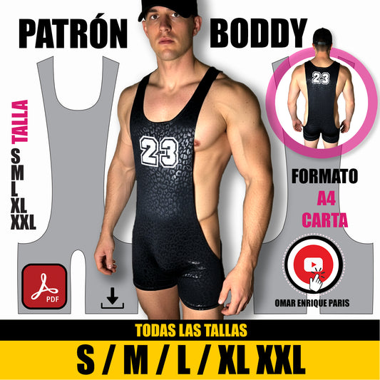 PATRON BODDY - TODAS LAS TALLAS /S/M/L/XL/XXL – PDF Descargable