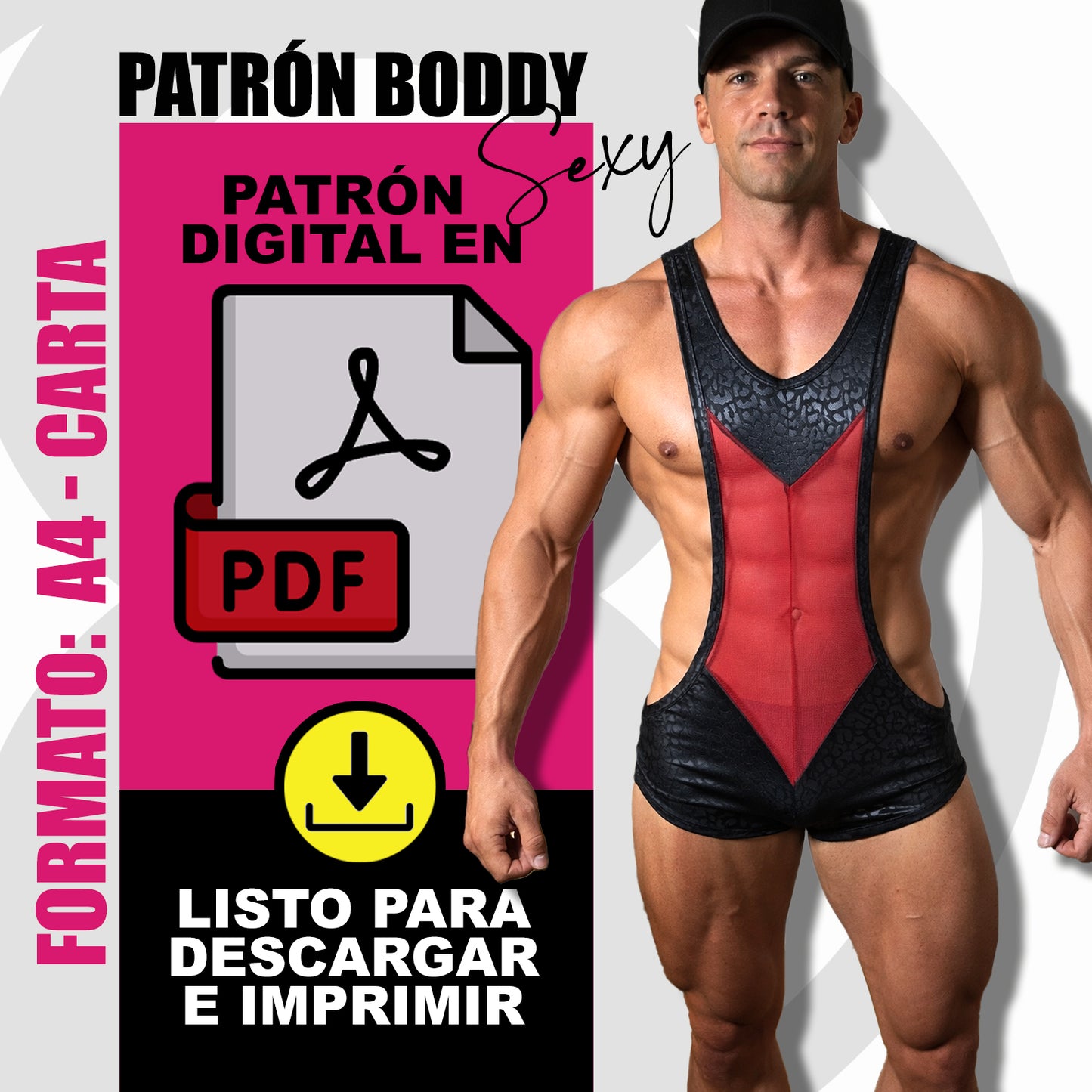 PATRON BODDY SEXY / TALLA XXL – PDF Descargable