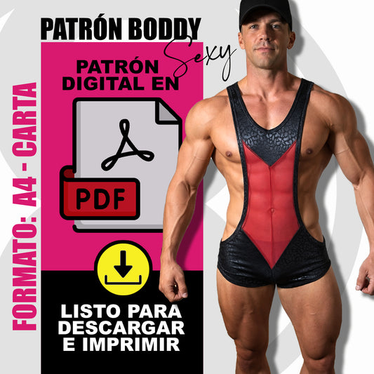 PATRON BODDY SEXY / TALLA M – PDF Descargable