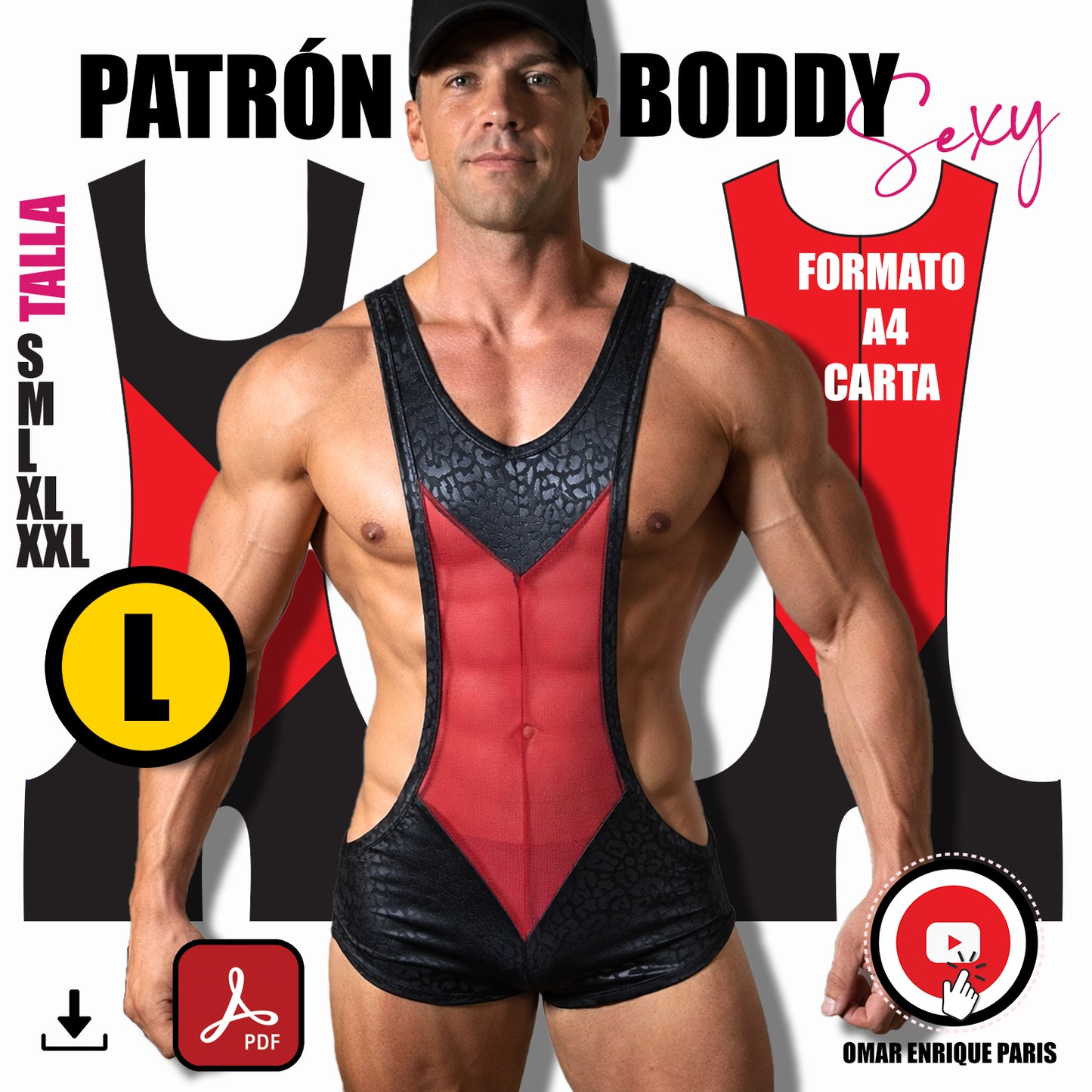 PATRON BODDY SEXY / TALLA L – PDF Descargable