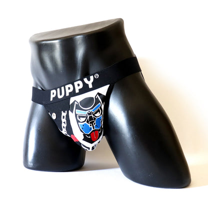 Jockstrap Puppy – Édition Spéciale
Jockstrap Puppy en coton élastique noir avec poche intégrée, conçu par Omar Enrique Paris – sous-vêtements masculins sportifs et fetish.
Keywords: jockstrap homme, jockstrap puppy, sous-vêtements fetish, Omar Enrique Paris