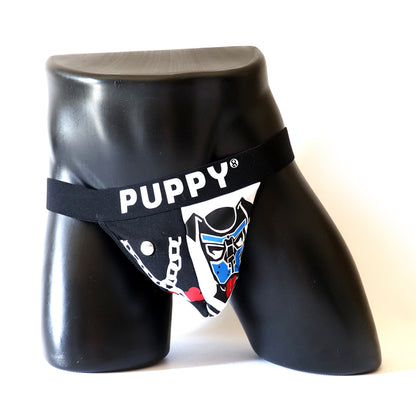 Jockstrap Puppy – Édition Spéciale
Jockstrap Puppy en coton élastique noir avec poche intégrée, conçu par Omar Enrique Paris – sous-vêtements masculins sportifs et fetish.
Keywords: jockstrap homme, jockstrap puppy, sous-vêtements fetish, Omar Enrique Paris