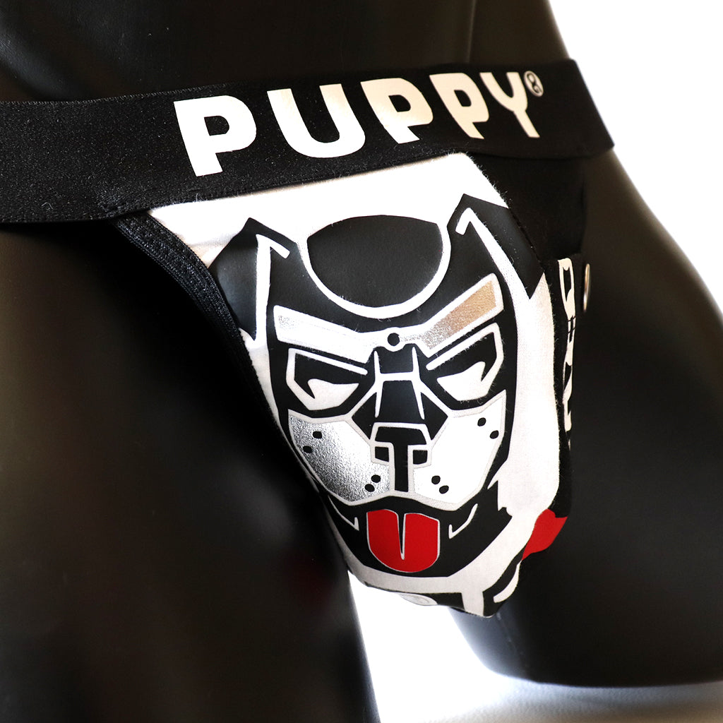 Jockstrap Puppy – Édition Spéciale
Jockstrap Puppy en coton élastique noir avec poche intégrée, conçu par Omar Enrique Paris – sous-vêtements masculins sportifs et fetish.
Keywords: jockstrap homme, jockstrap puppy, sous-vêtements fetish, Omar Enrique Paris