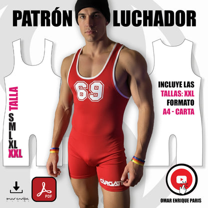 PATRON LUCHADOR TALLA XXL – PDF Descargable