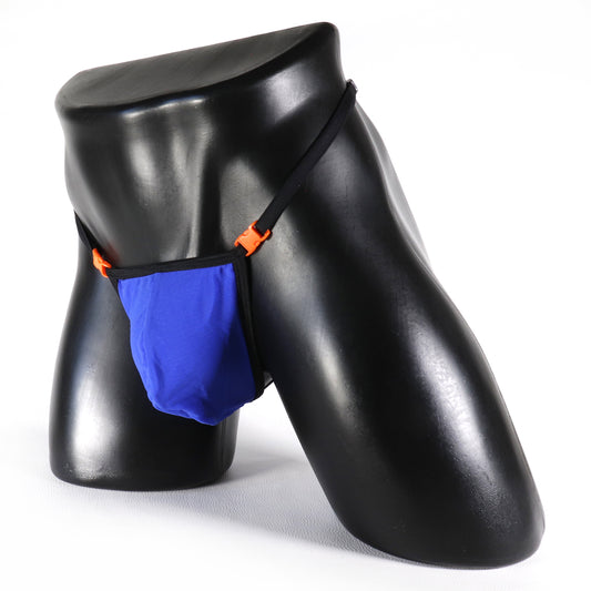 STRING TRANSPARENT – BLEU ÉLECTRIQUE