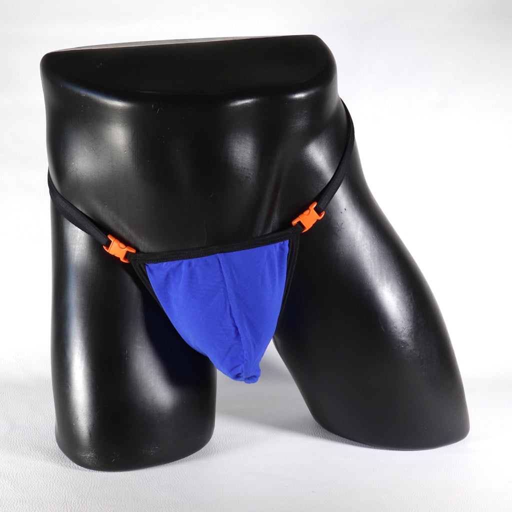 STRING TRANSPARENT – BLEU ÉLECTRIQUE