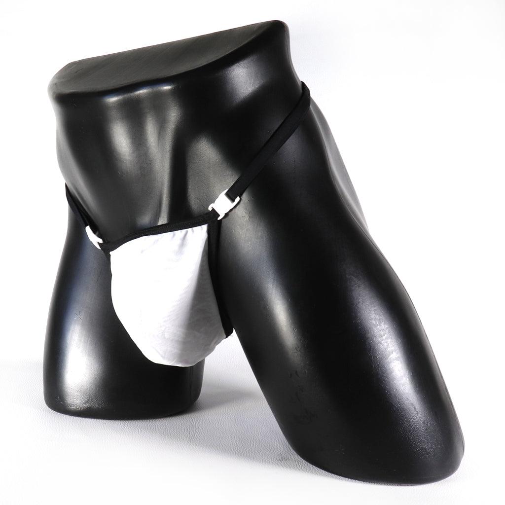 STRING TRANSPARENT – BLANC