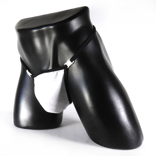 STRING TRANSPARENT – BLANC