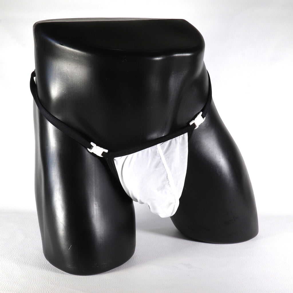 STRING TRANSPARENT – BLANC