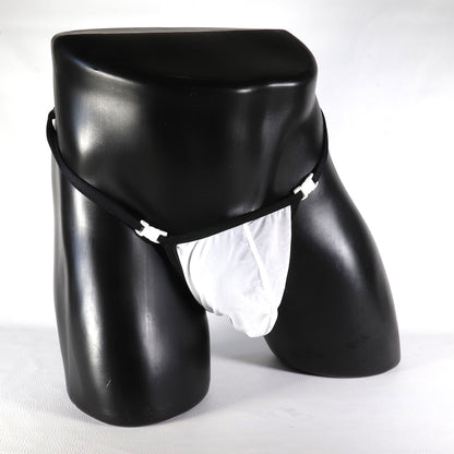 STRING TRANSPARENT – BLANC