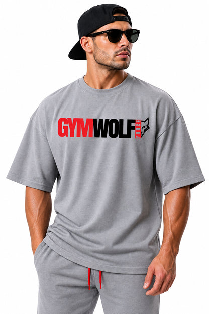 T-SHIRT OVERSIZE GYMWOLFFORCE