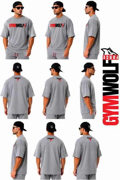 T-SHIRT OVERSIZE GYMWOLFFORCE