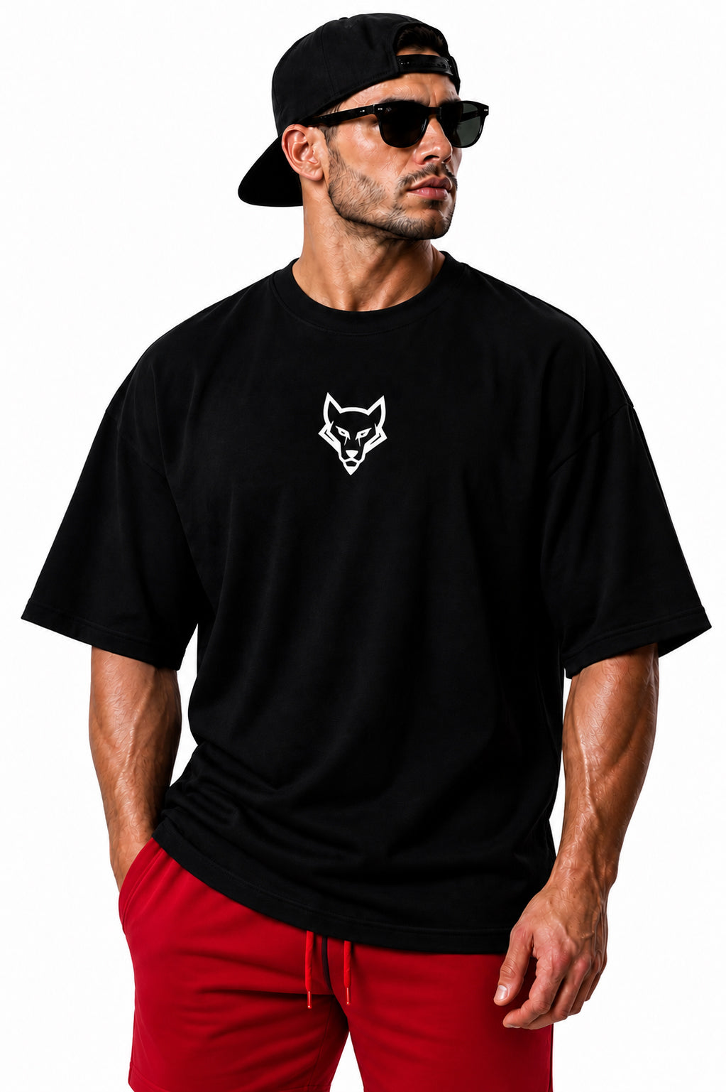 T-SHIRT OVERSIZE GYMWOLFFORCE – WOLF02